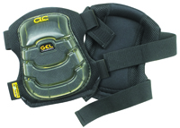 CLC 367 Knee Pad, Hook-and-Loop Closure, Elastic Strap, Black