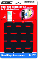 EZ Shim HS450BP Quick Align Hinge Shim, Plastic