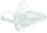 Prime-Line U 10147 Mini Shelf Support Peg, 5 lb Weight Capacity, Wall