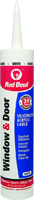 Red Devil 0846 Siliconized Acrylic Caulk, White, 10.1 fl-oz Cartridge