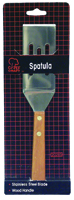 Chef Craft 20285 Slotted Cookie Spatula, Stainless Steel Blade, Brown