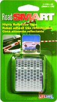 INCOM RE802 Reflective Tape, 4 ft L, 1-1/2 in W, Silver