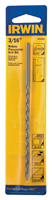 IRWIN 326003 Rotary Hammer Bit Percussion Drill Bit, Twist Flute, 3/16 dia,