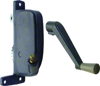 Prime-Line H 3670 Window Operator, Right, Aluminum, Baked-On Enamel