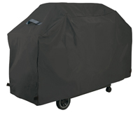 GrillPro 50057 Grill Cover, 56 in L, 21 in W, 40 in H, Vinyl, Black