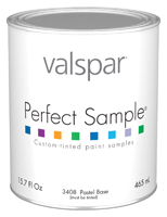Valspar 3408 Interior Latex Wall Paint, Satin, Satin Pastel Base, 1 pt Can