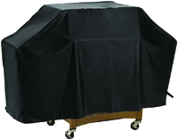 Omaha Grill Cover, For Use With Cart Style Grills, Vinyl, Black