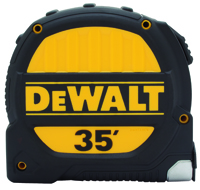 DeWALT DWHT33976 Tape Measure 35 ft L x 1-1/4 in W Blade
