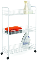 CART LAUNDRY 3-TIER WHITE