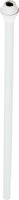 Plumb Pak PP70-3 Sink Supply Tube, 3/8 in Inlet, 20 in L, Polybutylene