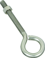 National Hardware N221-655 Eye Bolt, 3/8-16 Thread, 3 in L Thread, 1 in ID