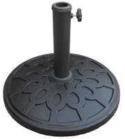 Seasonal Trends Umbrella Base, Black