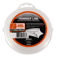 ARNOLD WLS-95 Trimmer Line, 0.095 in Dia, Nylon