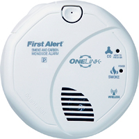 FIRST ALERT SCO501CN-3ST Single Gas Detector, Audible Alarm,