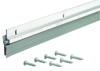 M-D 05090 Door Sweep, 36 in L, 1/4 in W, Aluminum Flange