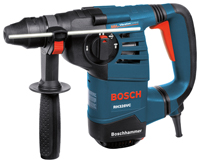 Bosch RH328VC Rotary Hammer, 120 V, 3/4 in Chuck, Keyless, SDS-Plus Chuck,