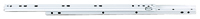 Knape & Vogt 1284P WH 400 Drawer Slide, 75 lb Weight Capacity