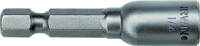 IRWIN 3547121C Nutsetter, 1/4 in Drive, Lobular Drive, 1/4 in L Shank, Hex