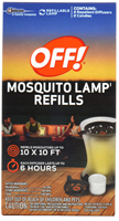 SC Johnson 76086 Mosquito Repellent Lamp Refill, Liquid, 100 sq-ft