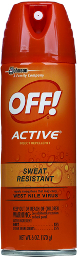 OFF! Active 01810 Insect Repellent I, 6 oz