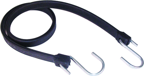 KEEPER 06245 Strap, S-Hook End, EPDM, Steel End