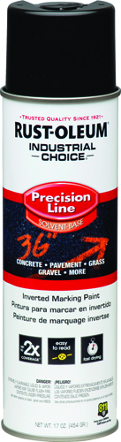 RUST-OLEUM INDUSTRIAL CHOICE 1675838 Marking Paint, Gloss, Black, 20 oz