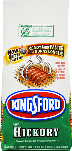 KINGSFORD 31241 Hickory Charcoal, 15.7 lb Bag