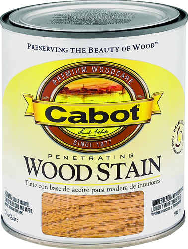 Cabot 8100 Series 8120 Wood Stain, Natural, 1 qt