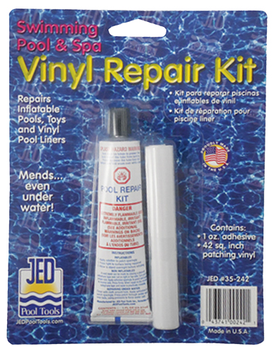 JED Pool Tools 35-242 Repair Kit, For Pools, Toys, Vinyl Liners