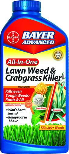 BioAdvanced 704140A Crabgrass and Weed Killer, 32 oz Bottle