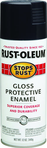 RUST-OLEUM STOPS RUST 7779830 Fast Dry Protective Enamel Spray Paint, Gloss,