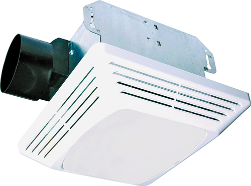 Air King ASLC50 Exhaust Fan, 50 cfm, CFL, Fluorescent Lamp, 1.6 A, White