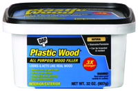 DAP Plastic Wood 00525 Latex-Based Wood Filler, 32 oz