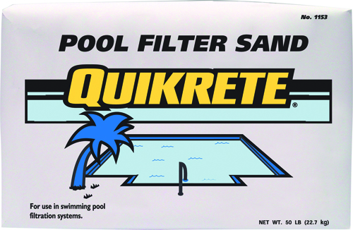 Quikrete 1153-50 Filter Sand, Tan, 50 lb Bag