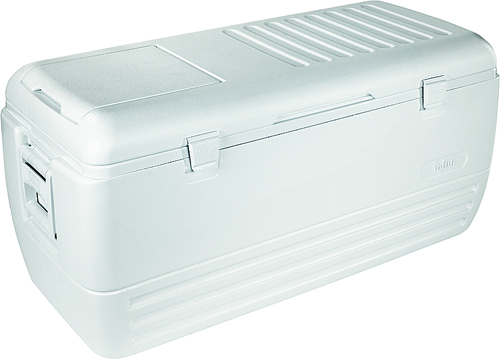 IGLOO 44363 Chest Cooler, 150 qt Cooler, Polyethylene, White