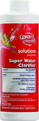 AquaChem 23725AQU Super Water Clarifier, 1 qt