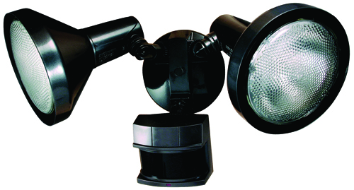 Heath Zenith DualBrite HZ-5318-BZ Motion Activated Security Light, Halogen