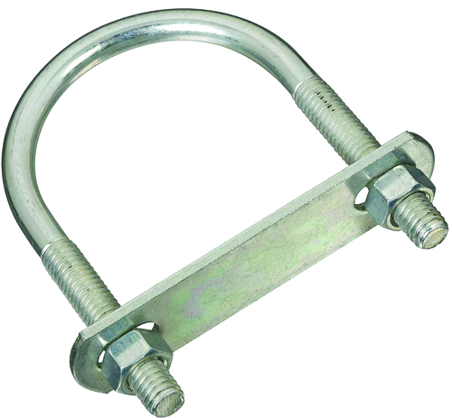 National Hardware N222-208 U-Bolt, 3/8-16 Thread, Steel, Zinc