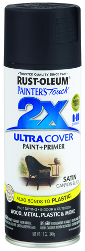 RUST-OLEUM PAINTER'S Touch 249844 General-Purpose Satin Spray Paint, Satin,