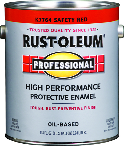 RUST-OLEUM PROFESSIONAL K7764402 High Performance Protective Enamel, Red,