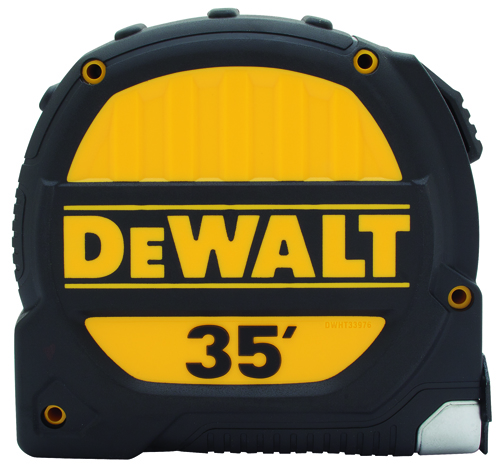 DeWALT DWHT33976 Tape Measure 35 ft L x 1-1/4 in W Blade