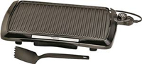 Presto 09020 Indoor Grill, 120 V, Aluminum