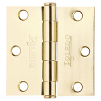 TOLEDO HINGES POLISH BRASS 3"