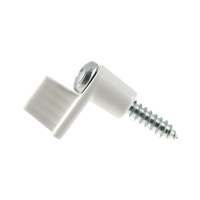 WINDOW SCREEN CLIP LONG WHITE