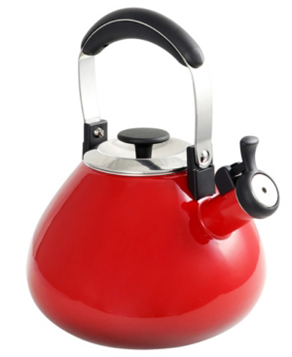 MR MARLOWE 3QT TEA KETTLE RED