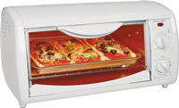 Proctor Silex 31116 Toaster Oven Broiler, 120 V, 1050 W, White