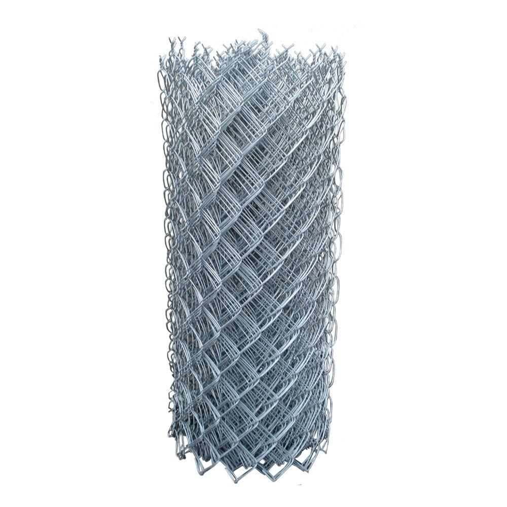 9.5 X 5FT CYCLONE FENCE GALVANIZ