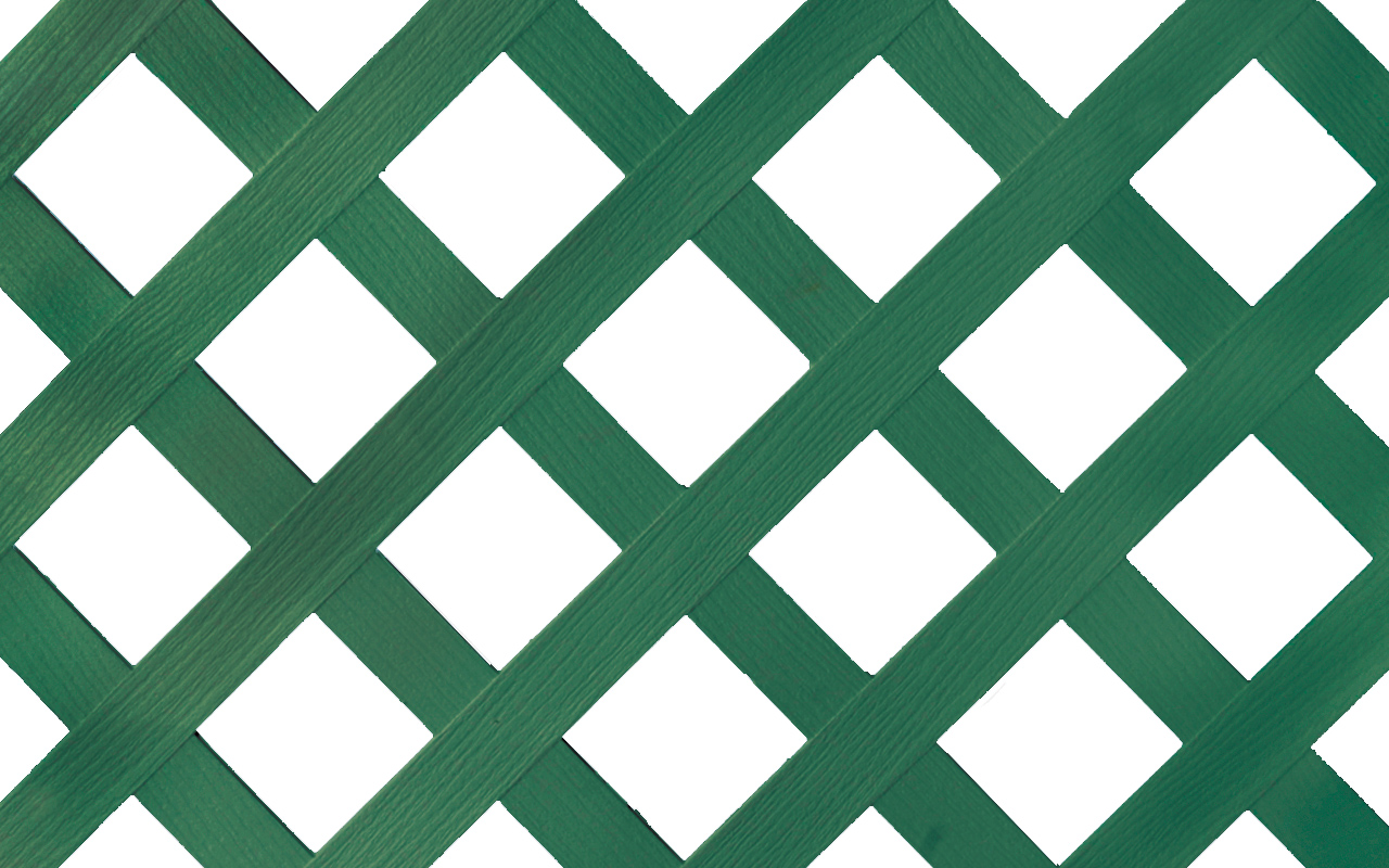 LATTICE 4X8 FOREST GREEN