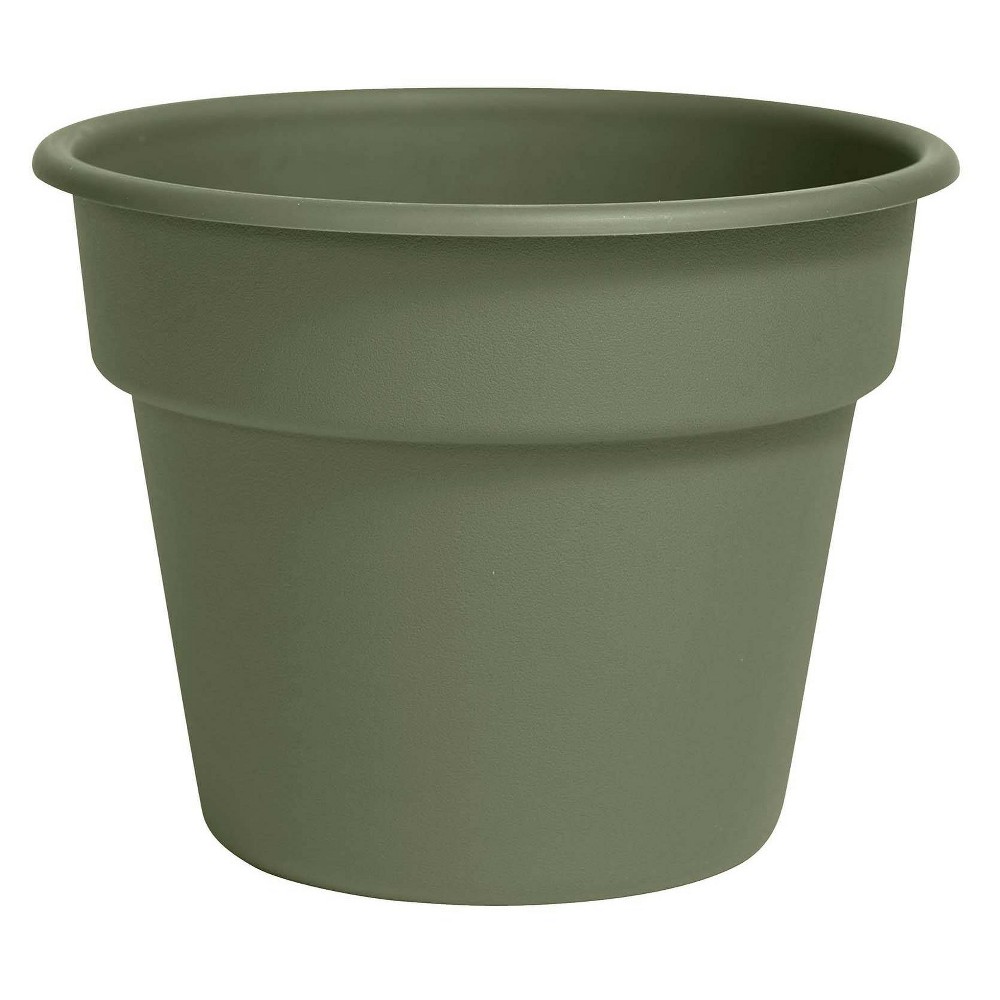 BLOEM 12"DURA COTTA PLANTER GREE