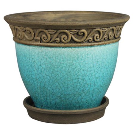 6" CADIZ PLANTER TEAL